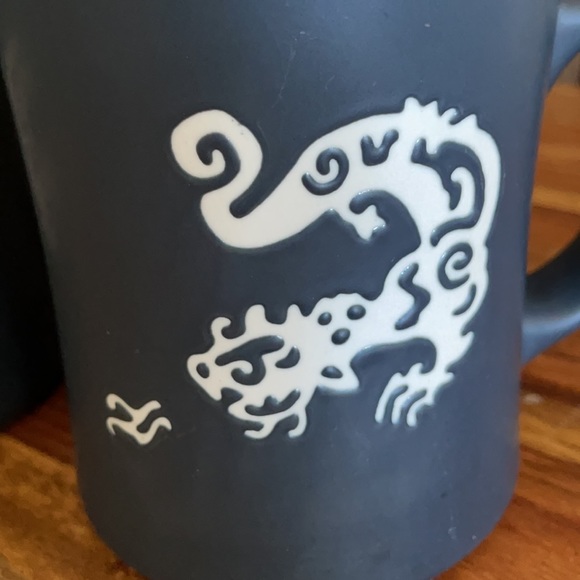 3 RARE Starbucks Mugs Dragons and Mermind - Picture 5 of 12
